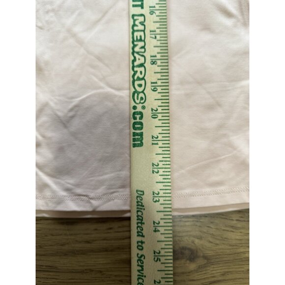 Chico's Women Tank Top 2 Large Peach Microfiber Contemporary Basic Knit City NWT - Picture 3 of 11